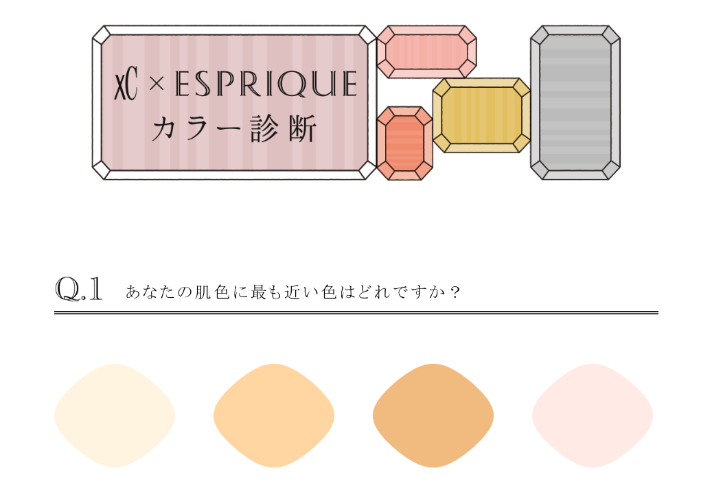 シチズンxC×コーセーESPRIQUEのコラボコンテンツの監修しました！